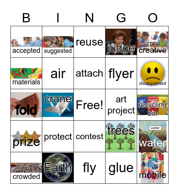 G2 U5 W4 The Art Project Bingo Card