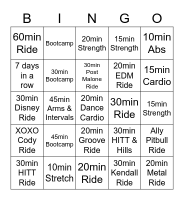 MAY KITTY BINGO Card