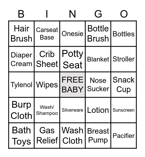 KIWI Bingo Card