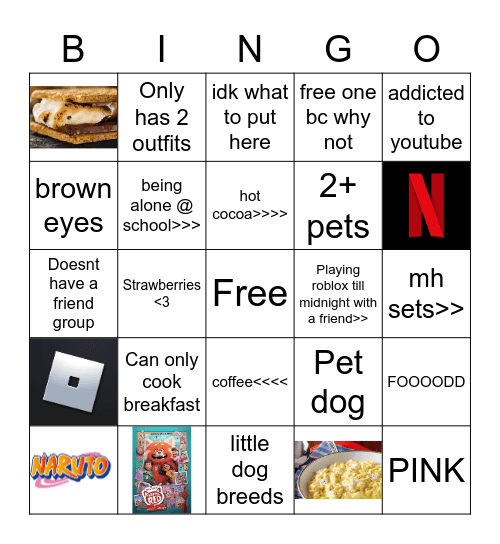 Sheesh_361's Bingo! Bingo Card