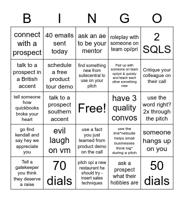 Team Opi/Pri Bingo! Bingo Card