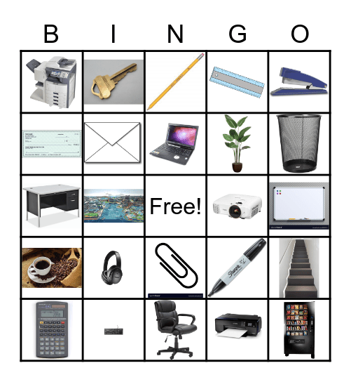 Office Bingo Card