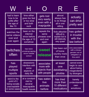 WELCOME TO THE ELEPHANT'S FOOT Bingo Card