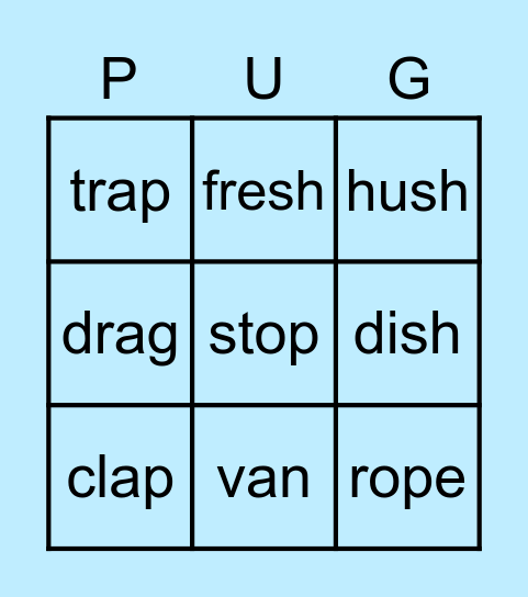 Bennett BINGO! Bingo Card