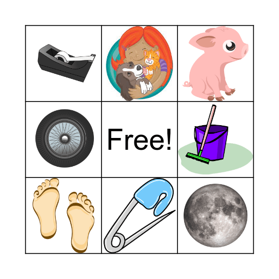 Initial- PTM Bingo Card