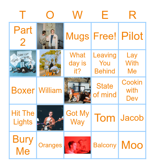 Moontower Bingo Card
