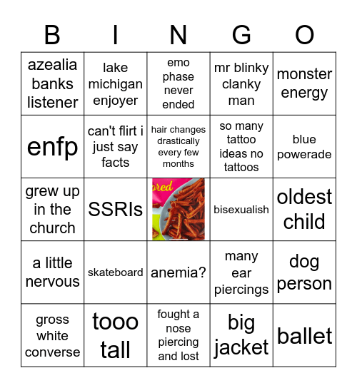 maia bingo Card