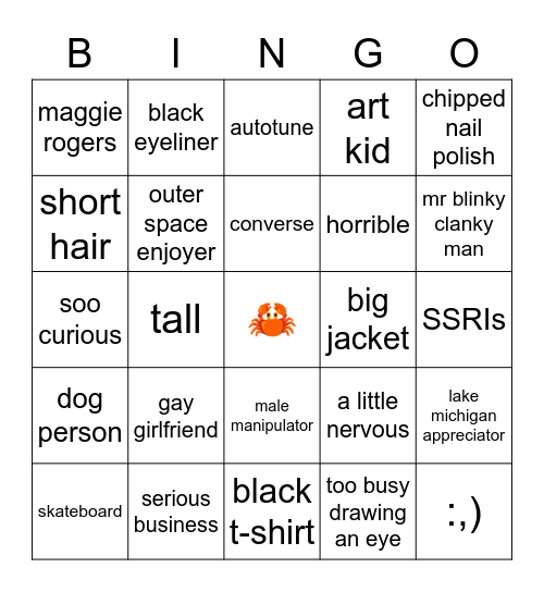 maia bingo Card