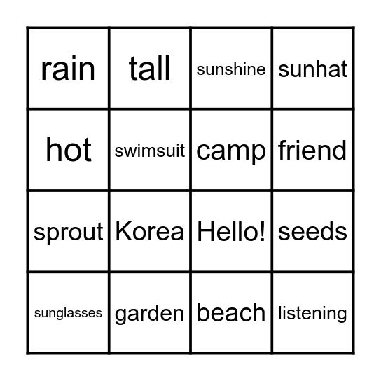 Bricks 30-1 Bingo Card