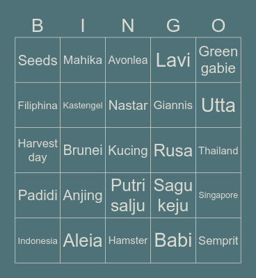 MinAh-ssi Bingo Card