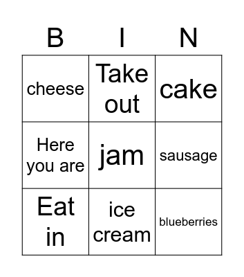 Brainy 4 unit 6 Bingo Card