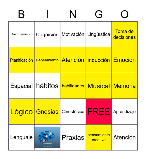 LOTERIA ESTRATEGIAS DE APRENDIZAJE Bingo Card