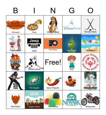 Bill Bingo Card