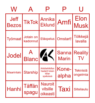 Fuksispeksiclichébingo Card