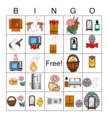 Where is the...? Bingo Card