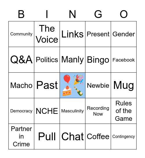4/29/22 HMASDC Birthday Edition Bingo Card