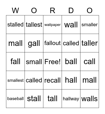Welded Sound           all Bingo Card