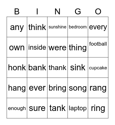 Ruby in Her Own Time Bingo Card