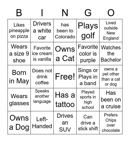 Admin Professionals Week Bingo Card