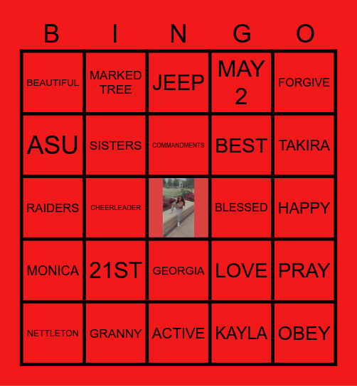 HAPPY 21ST BIRTHDAY TIANA! Bingo Card