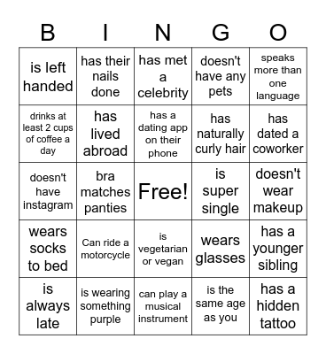 queen's crop bingo Card