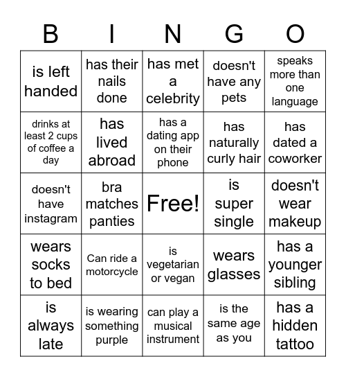 queen's crop bingo Card