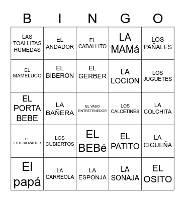 BINGO MIXER Bingo Card