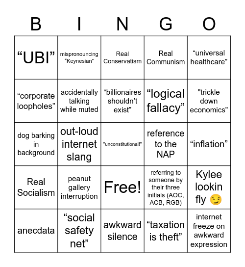 CPD Battle Royale Bingo Card