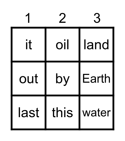 ULS Bingo May Bingo Card