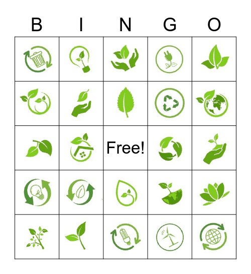 Every day is Earth Day! Bingo Card