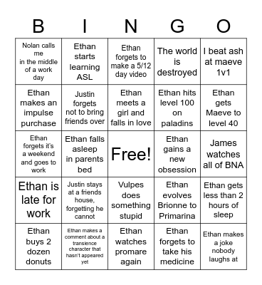 Parents cruise week bingo Card