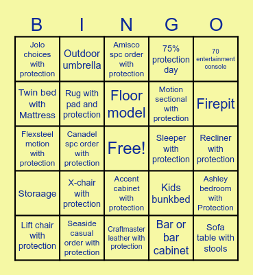 Sharmishtha Team Bingo Card