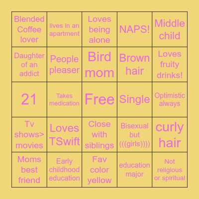 Maddie :) Bingo Card