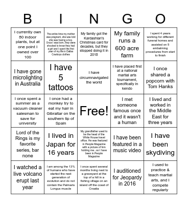 Client Ops Bingo Card