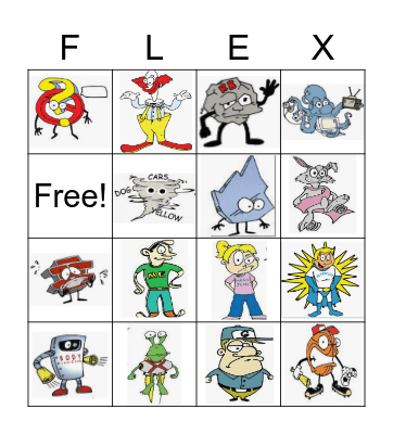 Superflex Bingo Card