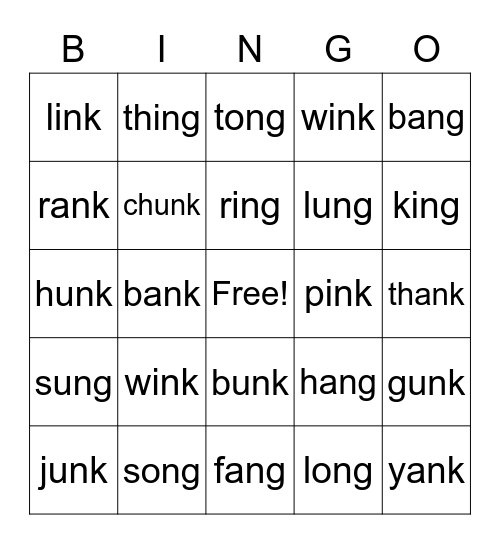 Welded Sounds 2.1 Bingo Card