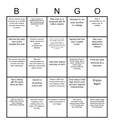 Sales Operations Human Bingo Card