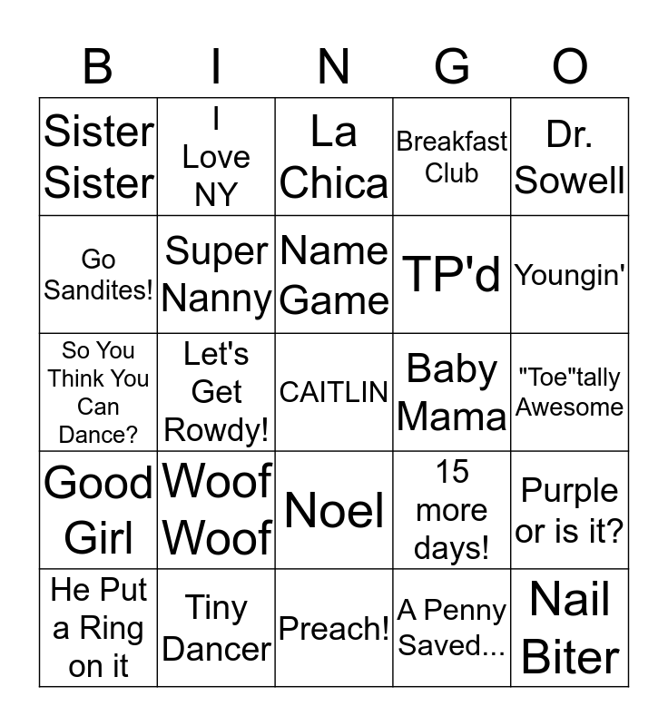 Everything You Need To Know Bingo Bingo Card