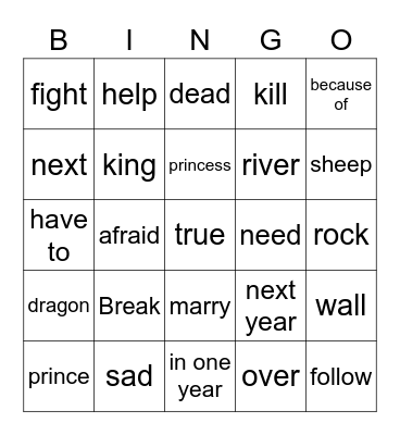 Three dogs Bingo Card