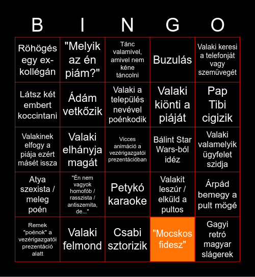 Collabingo '22  tavasz Bingo Card