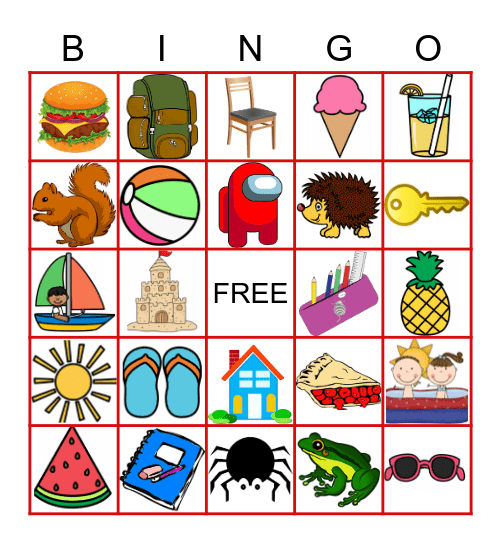 VIRTUAL BINGO Card