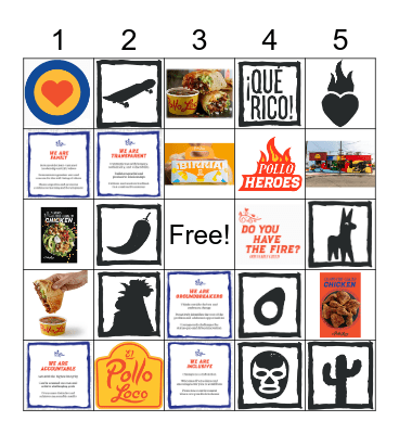 EPL Loteria Bingo Card