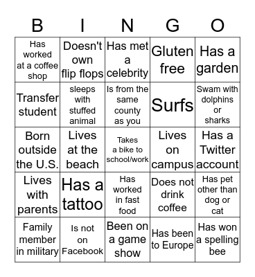 Advanced Writing for the Media lab Bingo Card