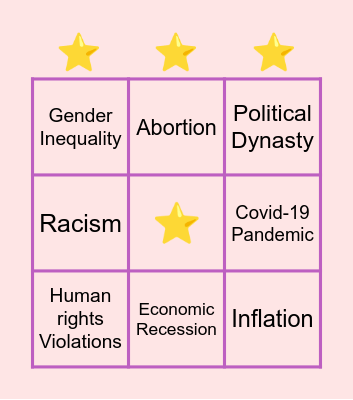 Bingo- Go! Bingo Card