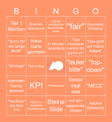 INTEGRAbingo Card