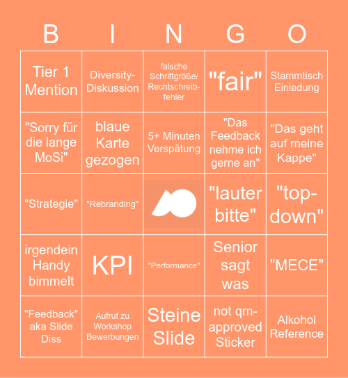 INTEGRAbingo Card