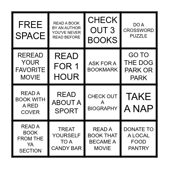 ADULT BINGO Card