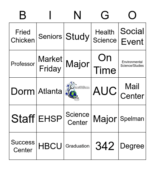 Spelman College - EHSP Bingo Game Bingo Card