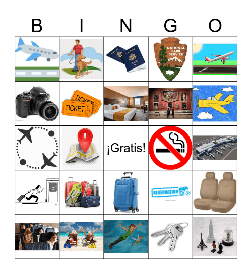 Spanish 2 - Preterite AR Verbs Bingo Card