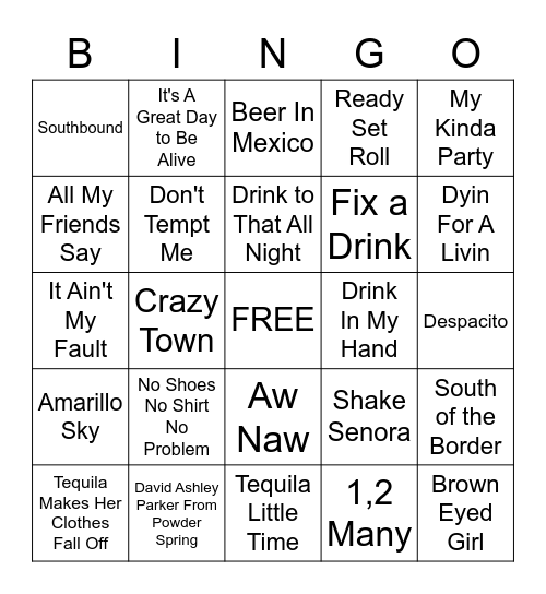 CINCO DE MAYO 2 Bingo Card